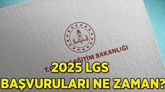 LGS 2025 BAŞVURU KILAVUZU: LGS başvuruları ne zaman başlayacak? 2025 LGS ne zaman? LGS başvuru kılavuzu yayımlandı!