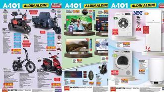 BUGÜN RAFLARDA SATIŞA ÇIKTI! 🛒 A101 Aldın Aldın 20 Mart Perşembe aktüel kataloğunda bu hafta neler var? Saç Düzleştirici, Buharlı Temizleyici Mop, Çay Makinesi, Çelik Kettle, Multi Blender Seti...