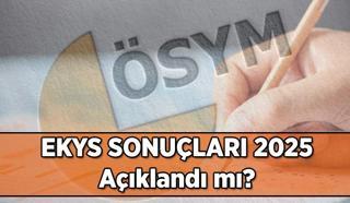 EKYS sonuçları açıklandı! Başarı puanları nasıl öğrenilir? 2025 MEB - EKYS sınav sonuçları ne zaman açıklanacak? ÖSYM sonuç sorgulama sayfası