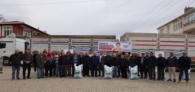 Tekirdağ Büyükşehir Belediyesi'nden üreticilere yem desteği