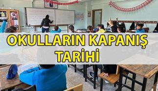 OKULLARIN KAPANIŞ TARİHİ | Okullar ne zaman kapanacak? Ara tatil ve yaz tatil tarihleri 2025