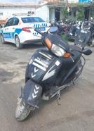 Polisten kaçmaya çalışan motosiklet sürücüsüne 31 bin TL ceza