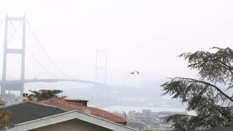 İstanbul'da Sis Etkili Oluyor