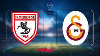 Galatasaray, zorlu Samsun deplasmanında! Samsunspor-Galatasaray maçı ne zaman saat kaçta hangi kanalda? Muhtemel 11'ler...