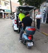Edirne'de Motosiklet Sürücülerine 408 Bin Lira Ceza