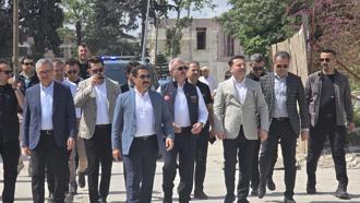 Tarihi Meclis Binasının İnşaatı Bakan Yardımcısı Karaloğlu'nu Ağırladı