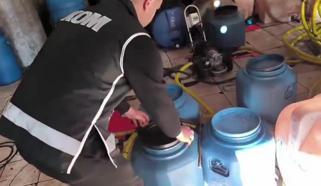 Tekirdağ'da 28 bin 658 litre sahte içki ele geçirildi