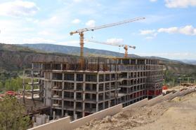 Çankırı'da vinçten düşen işçi yaşamını yitirdi