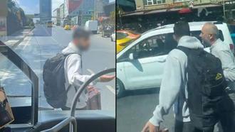 Mecidiyeköy'de kaçırdığı otobüsün önünü kesmişti! İlk kez konuştu