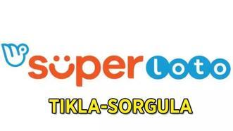 SÜPER LOTO SORGULAMA EKRANI | 1 Mayıs Perşembe Milli Piyango Süper Loto çekiliş sonuçları belli oldu! Süper Loto nasıl sorgulanır?