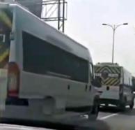 Tehlikeli araç kullanan iki okul servisi şoförünün sürücü belgeleri iptal edildi