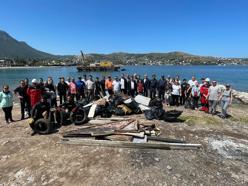 Bodrum'da deniz ve kıyı temizliği yapıldı