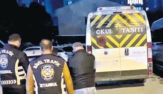 Makas atan servis sürücüleri yakalandı