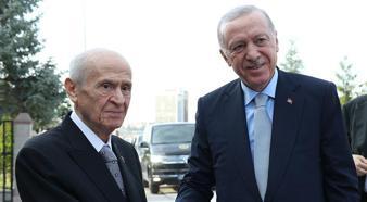 Son dakika: Cumhurbaşkanı Erdoğan, Bahçeli'yi ziyaret etti
