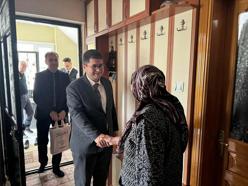 Kaymakam Özdemir'den şehit annelerine ziyaret
