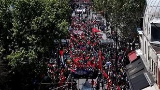 İHH'nin İstanbul'da düzenlediği Gazze'ye destek yürüyüşü sona erdi