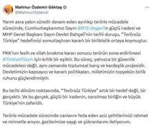 Bakan Göktaş'tan Terörsüz Türkiye Mesajı