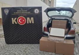 Niğde'de kaçakçılık operasyonu: 6 gözaltı