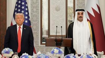 Trump Katar'da konuştu! İran ile nükleer müzakerelerde destek istedi