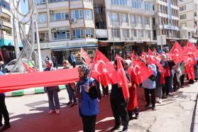 Kilis'te Gençlik Yürüyüşü gerçekleştirildi