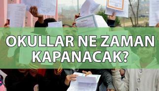 OKULLAR NE ZAMAN KAPANACAK? 🎒 Yaz tatili ne zaman başlıyor, kaç gün kaldı, erkene çekildi mi? Karneler ne zaman dağıtılacak?