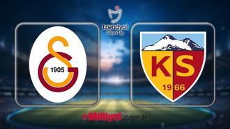 ŞAMPİYON GALATASARAY! Galatasaray - Kayserispor maçı kaç kaç bitti ve kim yendi? Galatasaray 5. yıldızını mı aldı?