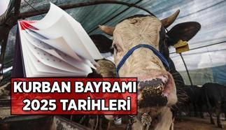 4 Günlük Kurban Bayramı tarihi ne zaman? 2025 Kurban Bayramı'na kaç gün kaldı, bayram tatili kaç gün olacak?