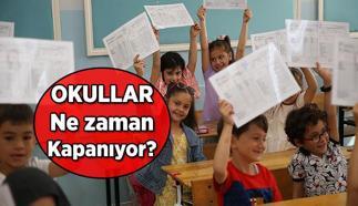 Okullar ne zaman kapanıyor? 2025 Okullarda son gün hangi tarih, karne günü ayın kaçında? İşte Yaz tatili başlangıç günü