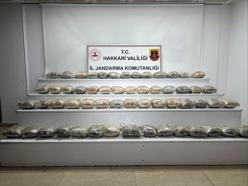 Hakkari'de 34 kilogram uyuşturucu ele geçirildi