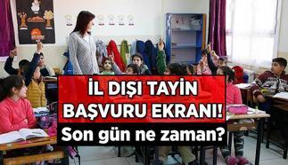 İl dışı tayin, yer değişikliği başvurusu nasıl yapılır, hangi iller listede? 2025 MEBBİS GİRİŞ: Öğretmenlerin il dışı atama başvuru tarihleri ne zaman son, atamalar ve ilişik kesme ne zaman yapılacak?