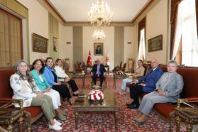 Kurtulmuş, CHP'li Kaya ve İYİ Partili Çömez'i kabul etti