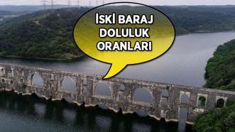 İSKİ BARAJ DOLULUK ORANLARI! İstanbul baraj doluluk oranları son durum (30 Mayıs)
