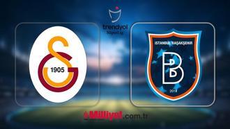 MAÇ ÖZETİ: Galatasaray-Başakşehir maçı kaç kaç bitti ve kim yendi?