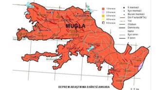 MUĞLA DEPREM RİSKİ HARİTASI: MTA diri fay hattı haritası ile Muğla deprem bölgesi mi, Muğla deprem riski var mı?