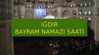 IĞDIR BAYRAM NAMAZI SAATİ 2025 | Iğdır Bayram Namazı Saat Kaçta Kılınacak? Diyanet ile Kurban Bayramı Iğdır Bayram Namazı Vakti