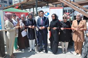 Kütahya'da ADEM kursiyerlerinin sergisi açıldı