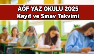 AÖF Yaz okulu sınavları ne zaman? 2025 AÖF Yaz okulu kayıt tarihleri ne zaman, nasıl yapılır? İşte Anadolu Üniversitesi Açıköğretim Fakültesi Akademik Takvim
