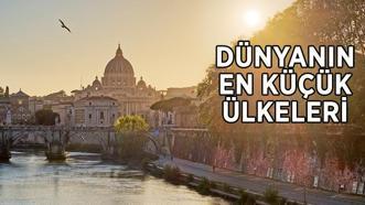 Dünya haritasında görmek neredeyse imkansız! Sadece 0.44 km... İşte dünyanın en küçük ülkeleri...