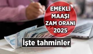 Emekli maaşı zammı 2025 Temmuz'da ne kadar olacak? En düşük emekli maaşı kaç TL bekleniyor? İşte 5 aylık enflasyon farkına göre emekli zammı ve 6 aylık için zam oranı tahmini