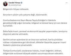 Cevdet Yılmaz: Gerilimi artıran eylemlere bir an önce son verilmeli