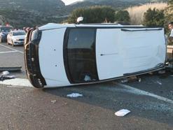 Uşak'ta Trafik Kazası: 1 Ölü, 4 Yaralı