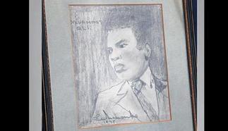 Muhammed Ali portresi satılıyor