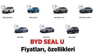BYD SEAL U fiyatı ne kadar, kaç TL? Türkiye'de Yılın Otomobili BYD SEAL U modelleri, özellikleri nedir?