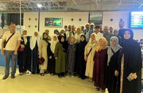 Anamurlu hacılar yurda döndü