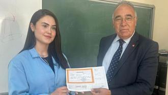 Meslek lisesine geçti, okul birincisi oldu! Şimdi dünya çapında bir hedefi var