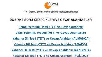 2025 YKS Cevap Anahtarı Yayınlandı! TYT, AYT ve YDT Soruları ve Kitapçıkları Sorgulama Ekranı