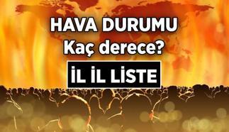 Yerel haberler 🌞 5 Günlük hava durumu kaç derece? İstanbul, Ankara, İzmir ve diğer illerde hava durumu nasıl?