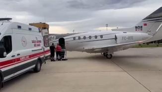 Ambulans uçak, 1 günlük bebek için havalandı