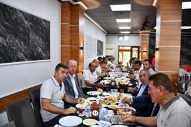 Vezirköprü Muhtarlar Derneği üyeleri bir araya geldi