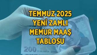 SON DAKİKA MEMUR MAAŞ ZAMMI AÇIKLANDI! Temmuz 2025 memur maaş zam oranı yüzde kaç oldu? 6 aylık enflasyon farkı ve yeni zamlı memur maaş tablosu...